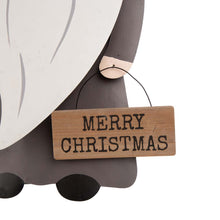 Load image into Gallery viewer, Christmas Metal Gnome Yard Stake or Standing Decor or Wall Decor, Set of 3