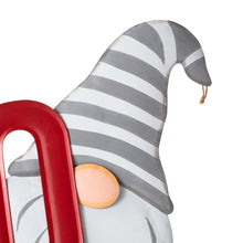 Load image into Gallery viewer, Metal "HOHOHO" Gnome Stake or Wall Décor (Two Functions)