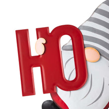 Load image into Gallery viewer, Metal "HOHOHO" Gnome Stake or Wall Décor (Two Functions)