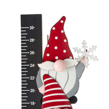 Load image into Gallery viewer, 36"H Lighted Wooden Gnome Snow Gauge Yard Stake or Wall Décor (2 Functions)