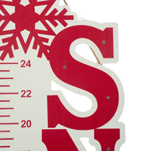 Load image into Gallery viewer, 36"H Lighted Wooden Snow Gauge Yard Stake or Wall Décor (2 Functions)