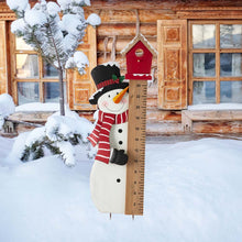 Load image into Gallery viewer, 40"H Snowman Snow Gauge Yard Stake or Wall Décor (2 Functions)