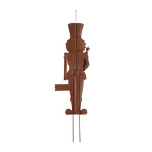 Load image into Gallery viewer, 36"H Metal Nutcracker Yardstake or Standing Décor or Wall Décor (3 Functions)