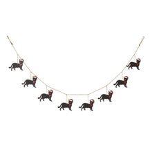 Load image into Gallery viewer, 72"L Metal Christmas Kitty Garland