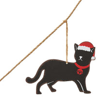 Load image into Gallery viewer, 72"L Metal Christmas Kitty Garland
