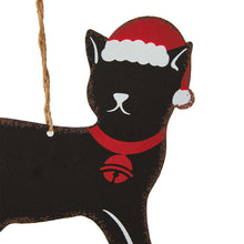 Load image into Gallery viewer, 2 pk 72"L Metal Christmas Kitty Garland