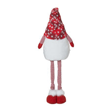 Load image into Gallery viewer, Telescoped Fabric Christmas Gnome Standing Décor