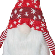 Load image into Gallery viewer, Telescoped Fabric Christmas Gnome Standing Décor