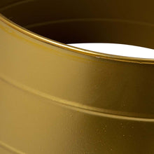 Load image into Gallery viewer, 22"D Painted Gold Metal Tree Collar