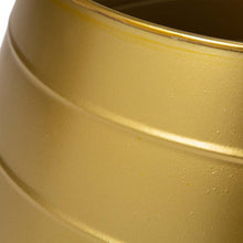 Load image into Gallery viewer, 22"D Painted Gold Metal Tree Collar