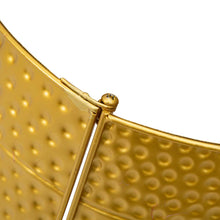Load image into Gallery viewer, 22"D Gold Hammered Metal Tree Collar
