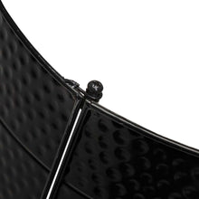 Load image into Gallery viewer, 22"D Black Hammered Metal Tree Collar