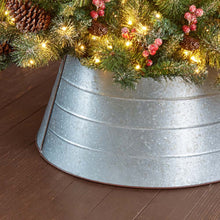 Load image into Gallery viewer, 26"D Galvanized Metal Tree Collar
