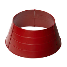 Load image into Gallery viewer, 26"D Red Metal Tree Collar