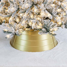 Load image into Gallery viewer, 26"D Gold Metal Tree Collar