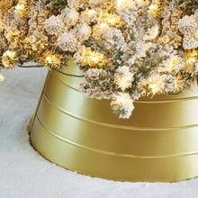 Load image into Gallery viewer, 26"D Gold Metal Tree Collar