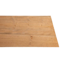Load image into Gallery viewer, 26"L Washed White Wooden Trapezoid Farm Fresh Christmas Tree Collar