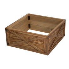 Load image into Gallery viewer, 26"L Natural Wooden Christmas Tree Collar