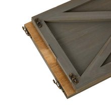 Load image into Gallery viewer, 26"L Warm Gray Wooden Christmas Tree Collar