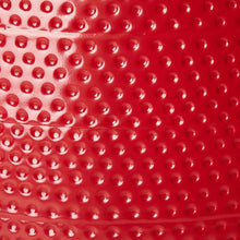 Load image into Gallery viewer, 40.5"D Large Christmas Red Hammered Metal Tree Collar