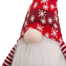Load image into Gallery viewer, 24"H Fabric Christmas Gnome Standing Décor
