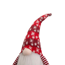 Load image into Gallery viewer, 24"H Fabric Christmas Gnome Standing Décor