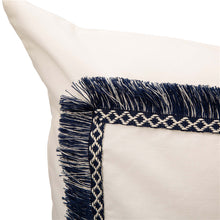 Load image into Gallery viewer, 2 Pack Indigo Dream Cotton Euro Sham Cover