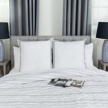 Load image into Gallery viewer, 2 Pack Rhythmic Melody Cotton Euro sham Cover