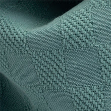 Load image into Gallery viewer, Olive Green Checked Cotton Woven Throw