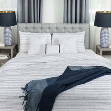 Load image into Gallery viewer, 6 Piece Rhythmic Melody Cotton Comforter Set