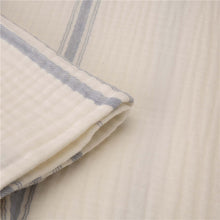 Load image into Gallery viewer, 90"L X 90"W Full Queen Cotton Stripe Quilt