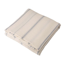 Load image into Gallery viewer, 90"L X 90"W Full Queen Cotton Stripe Quilt