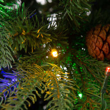 Load image into Gallery viewer, 6ft Pre-Lit Green Fir Artificial Christmas Tree with 350 LED Lights