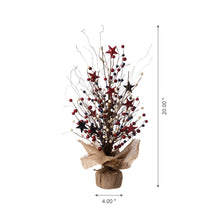 Load image into Gallery viewer, 20"H Americana Berry Table Tree