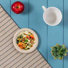 Load image into Gallery viewer, 6 inch Natural Compostable & Disposable Sugarcane Plates, 600 Pack