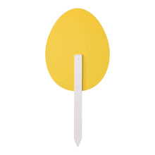 Load image into Gallery viewer, 15"H Wooden Easter Egg Yard Stake, Set of 3