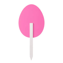 Load image into Gallery viewer, 15"H Wooden Easter Egg Yard Stake, Set of 3