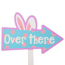 Load image into Gallery viewer, 14"H Easter Wooden Path Sign, Set of 3