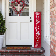 Load image into Gallery viewer, 42"H Valentine's Wooden Large Porch Sign / Décor