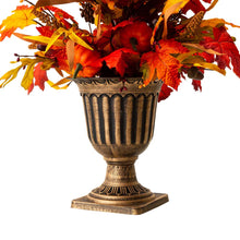 Load image into Gallery viewer, 36"H Fall Lighted Maple Leaves Urn Potted Porch Tree with 20 Warm White Lights