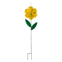 Load image into Gallery viewer, 39.5"H Metal Dimensional Flower Yard Stakes / Wall Décor, Set of 3