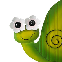 Load image into Gallery viewer, Metal Tortoise/Ladybug/Snail Yard Stakes or Wall Decor, Set of 3