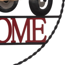 Load image into Gallery viewer, 20"D Farmhouse Metal Truck "WELCOME" Sign Wall Decor