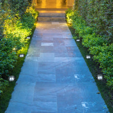 Load image into Gallery viewer, 5.25"H 6 Pack Solar Powered LED Pathway Ground Lights