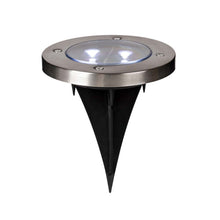 Load image into Gallery viewer, 5.25"H 6 Pack Solar Powered LED Pathway Ground Lights