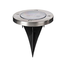 Load image into Gallery viewer, 5.25"H 6 Pack Solar Powered LED Pathway Ground Lights