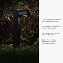 Load image into Gallery viewer, 15"H 6 Pack Solar Powered SMD LED Pathway Ground Lights