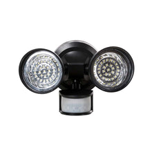Load image into Gallery viewer, 8.25"L Outdoor Solar Powered Dual-Head SMD LED Motion Senser Security Flood Light