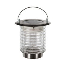 Load image into Gallery viewer, 17.5"H Dual Mode Solar Powered LED Insect Catcher Light with Hanger and Stake