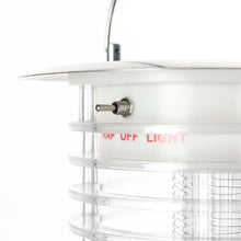 Load image into Gallery viewer, 17.5"H Dual Mode Solar Powered LED Insect Catcher Light with Hanger and Stake